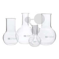 Ballon fond plat col étroit Duran® 1000 ml