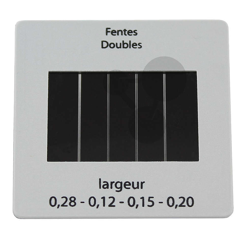 Fentes de Young à largeur variable