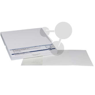 Feuilles CCM polyester/gel de silice, POLYGRAM SIL G UV254, 5x20cm (50)