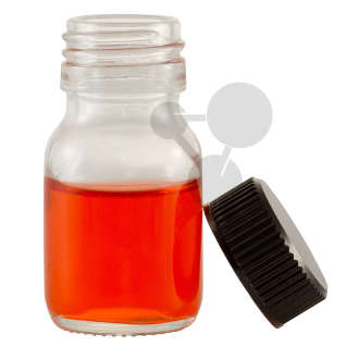Flacon verre incolore col étroit 30 ml
