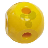 Soufre jaune  6 trous Ø 23mm (10 pièces)